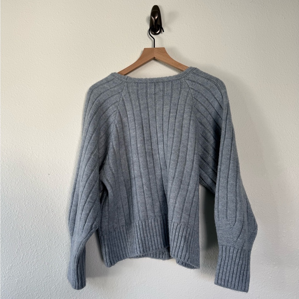 TOPSHOP Ribbed Button Cardigan Medium - Picture 2 of 4